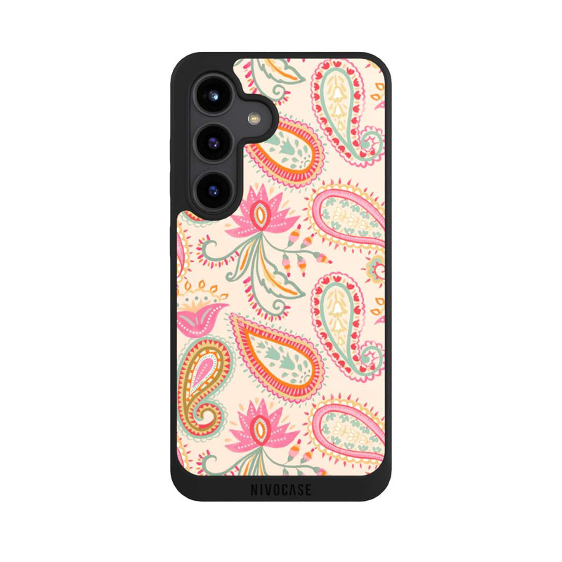 Galaxy S24 NIVOpure Colorful Paisley Charm