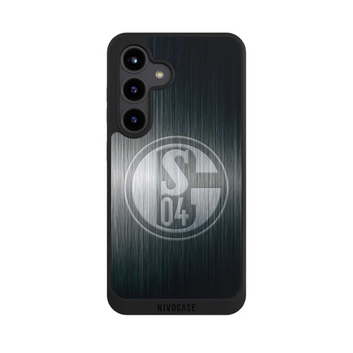 Samsung Galaxy S24 NIVOpure Schalke 04 Metall Look