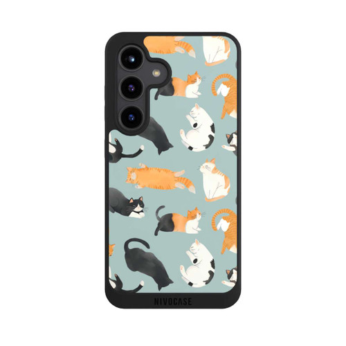Samsung Galaxy S24 NIVOpure Cats Pattern