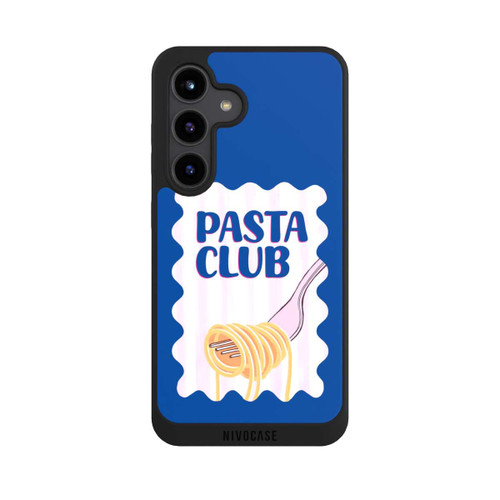 Samsung Galaxy S24 NIVOpure Pasta Club in Blue and Pink