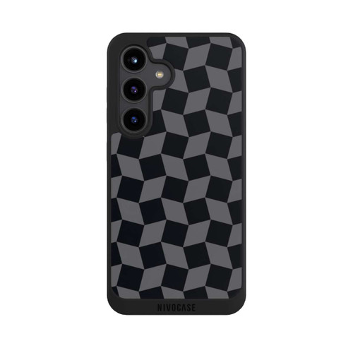 Samsung Galaxy S24 NIVOpure 3D Würfel-Muster Effektt