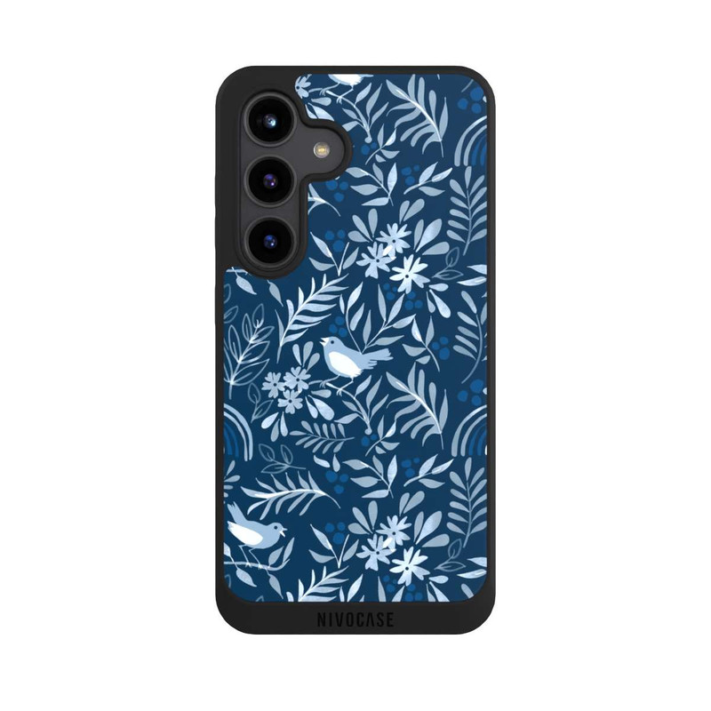 Galaxy S24 NIVOpure Classic Blue Pattern