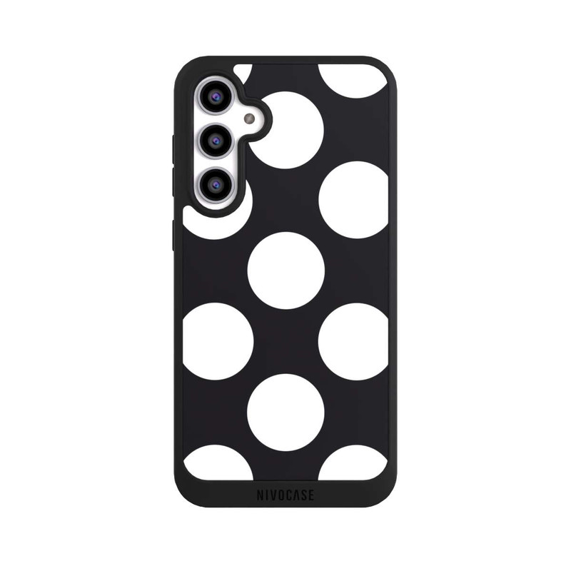 Galaxy S23 FE NIVOpure Big Dots - black