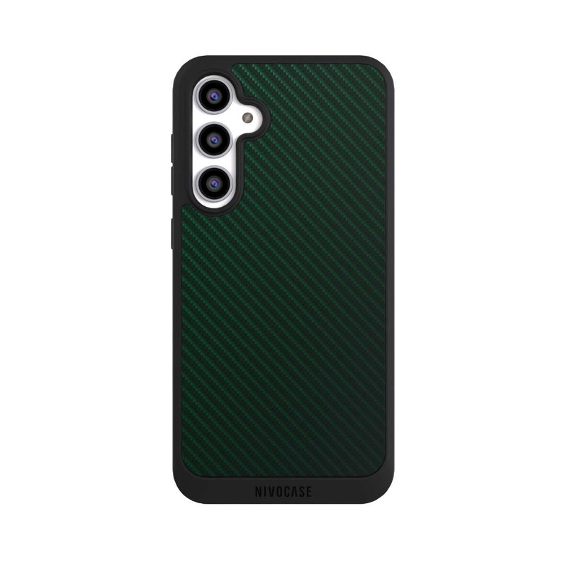 Galaxy S23 FE NIVOpure Vert de course britannique Carbone