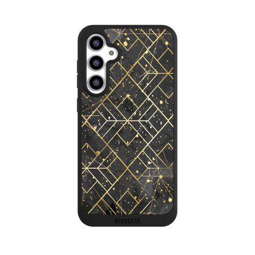 Samsung Galaxy S23 FE NIVOpure Marble Black Grid