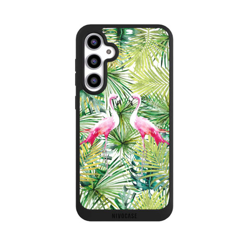 Samsung Galaxy S23 FE NIVOpure Palmen Flamingo