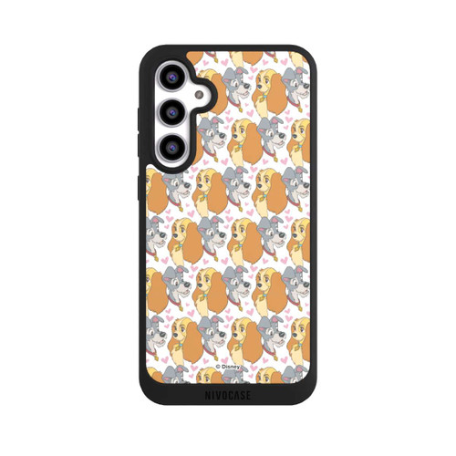 Samsung Galaxy S23 FE NIVOpure Lady and the Tramp Pattern Hearts