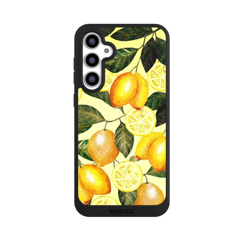 Galaxy S23 FE NIVOpure Gelber Sommer mit Zitronen