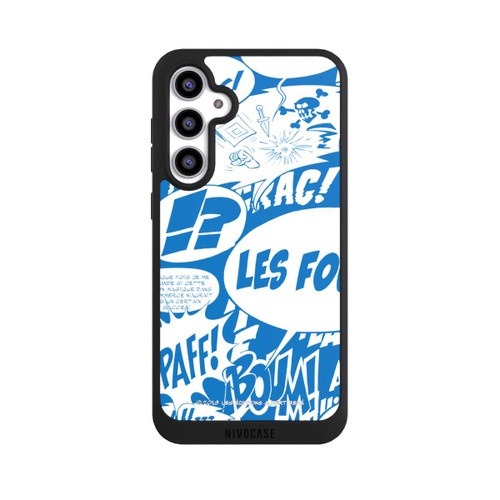 Samsung Galaxy S23 FE NIVOpure Bulles BD Astérix Bleu