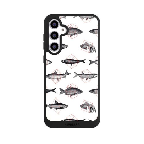 Samsung Galaxy S23 FE NIVOpure Fische in Geometrie