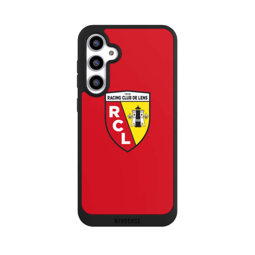 Samsung Galaxy S23 FE NIVOpure RC Lens Logo - Rot