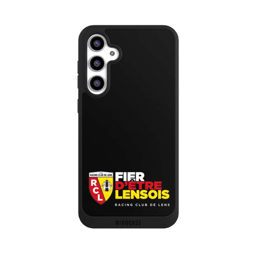 Samsung Galaxy S23 FE NIVOpure RC Lens Logo Schwarz Unten