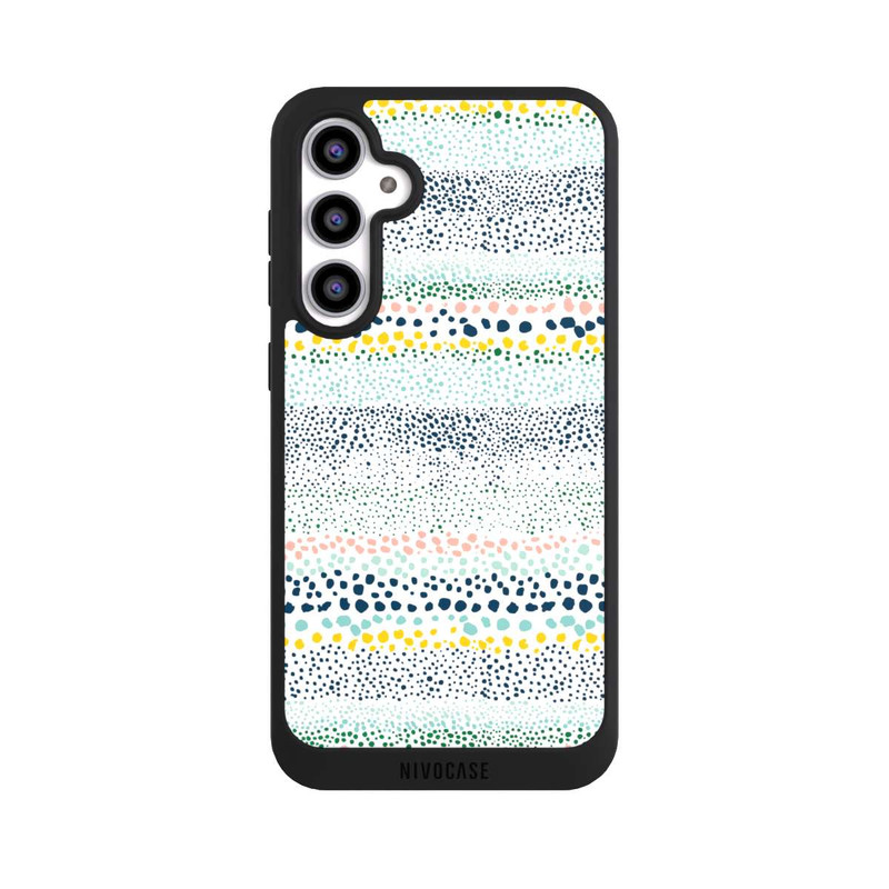 Galaxy S23 FE NIVOpure Kleine Punkte, strukturiertes Weiß