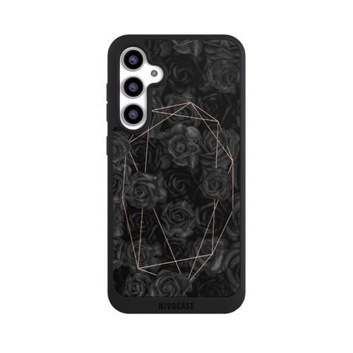 Samsung Galaxy S23 FE NIVOpure Schwarze Rosen