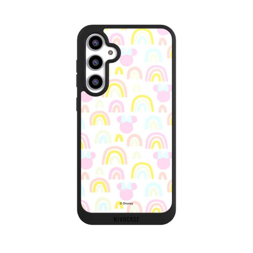 Samsung Galaxy S23 FE NIVOpure Minnie Regenbogen Muster