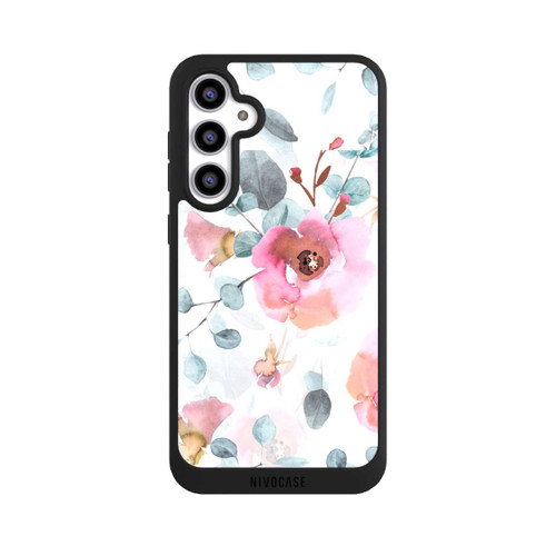 Samsung Galaxy S23 FE NIVOpure Aquarell Blumentapete