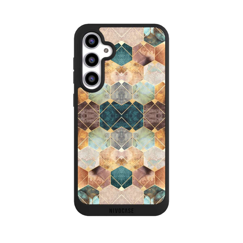 Galaxy S23 FE NIVOpure Natural Hexagons And Diamonds