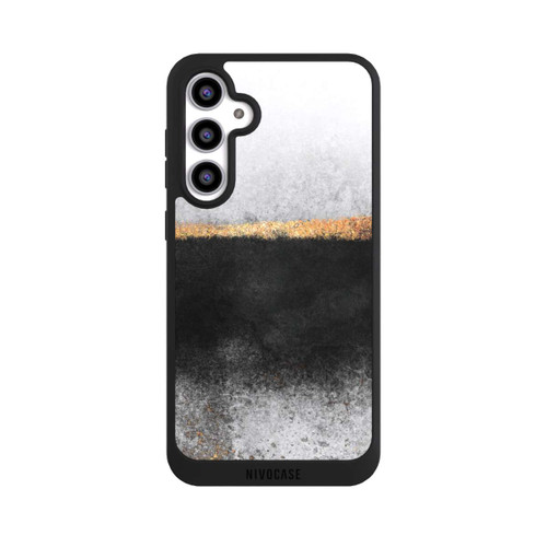 Samsung Galaxy S23 FE NIVOpure Ruß und Golddruck