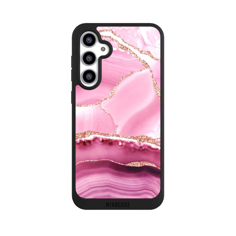 Galaxy S23 FE NIVOpure Meerjungfrauen Pink Marmor