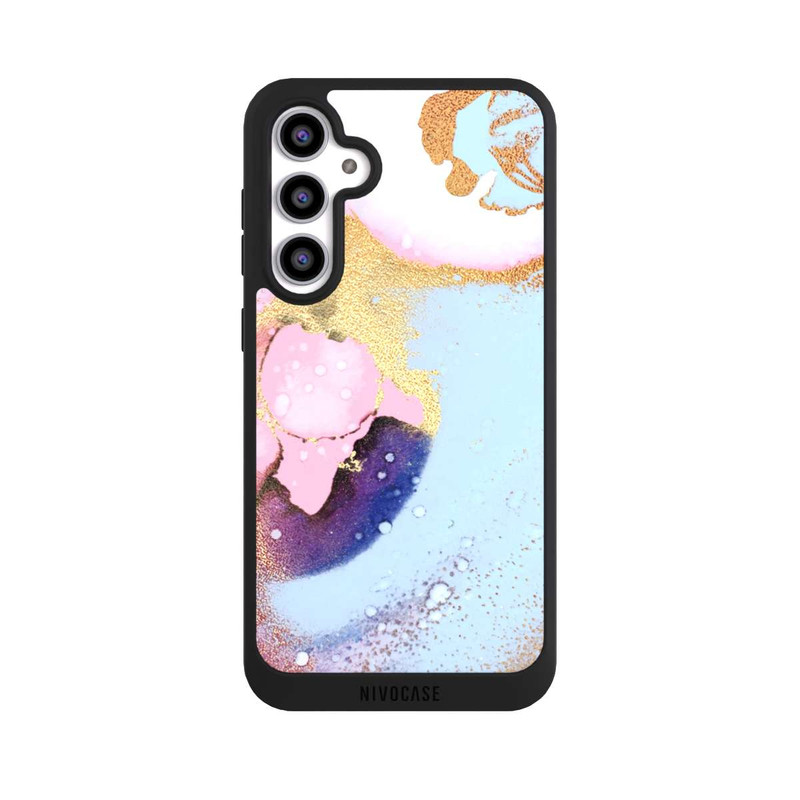 Galaxy S23 FE NIVOpure Pastell Glamour Tintenstruktur