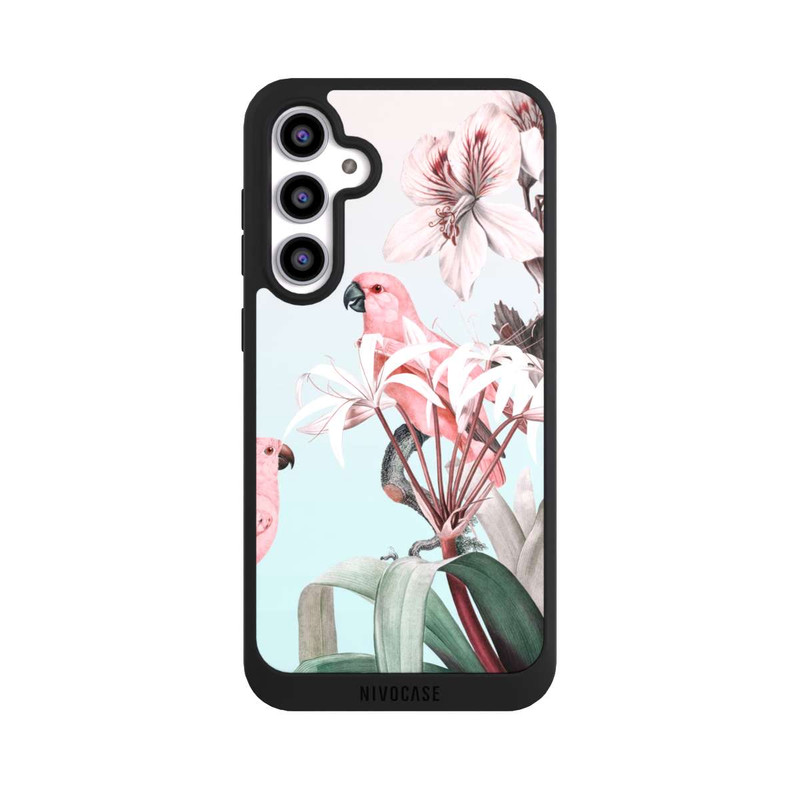 Galaxy S23 FE NIVOpure Pastel Parrots Paradise