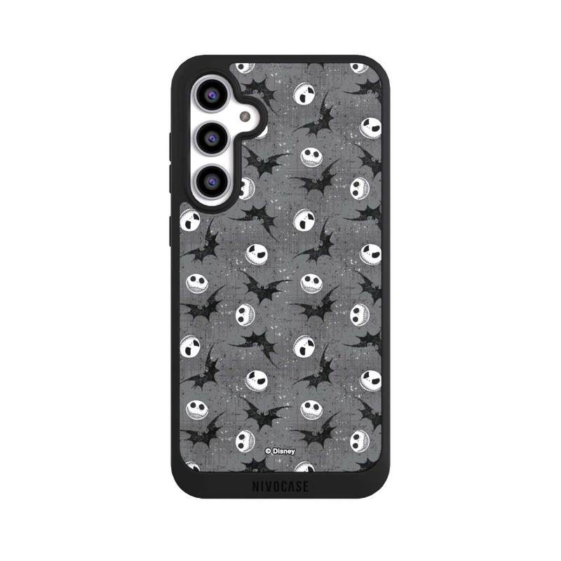 Galaxy S23 FE NIVOpure Jack Grey Pattern Tim Burtons Nightmare before Christmas