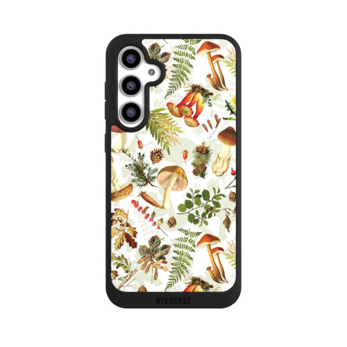 Samsung Galaxy S23 FE NIVOpure Pilzmuster Weiß