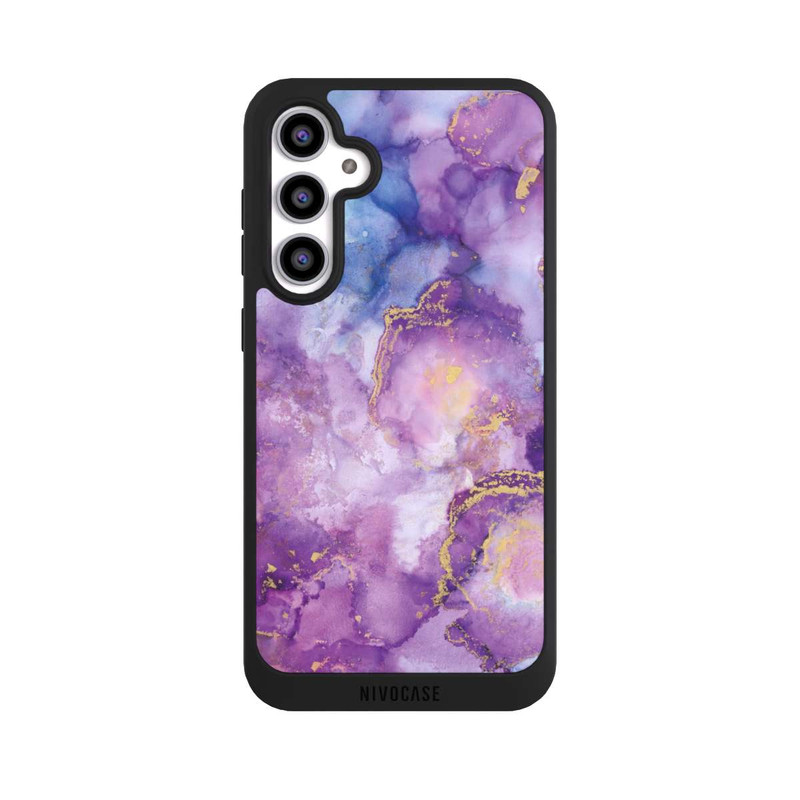 Galaxy S23 FE NIVOpure Purple Swirl Ink