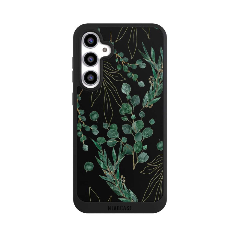 Galaxy S23 FE NIVOpure Eukalyptusblätter schwarz