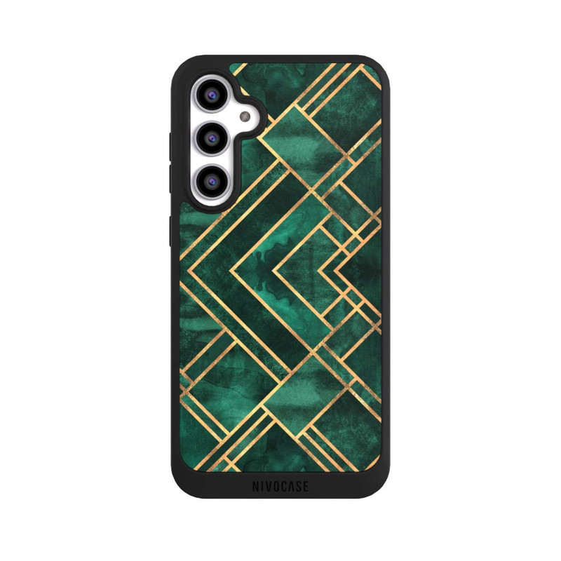 Galaxy S23 FE NIVOpure Green Blocks