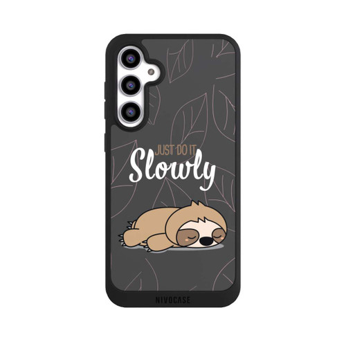 Samsung Galaxy S23 FE NIVOpure Just Do It Slowly Sloth Grey