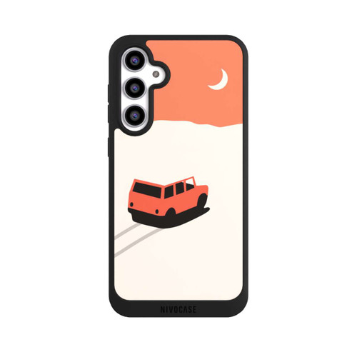 Samsung Galaxy S23 FE NIVOpure Auto in der Wüste