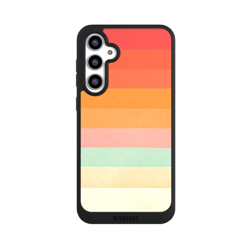 Samsung Galaxy S23 FE NIVOpure Regenbogen Chevrons II