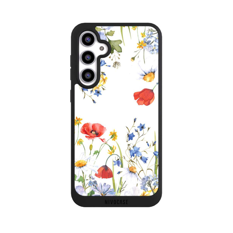Galaxy S23 FE NIVOpure Prairie de fleurs de pavot