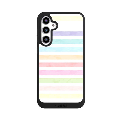 Samsung Galaxy S23 FE NIVOpure Regenbogenfarbene Streifen