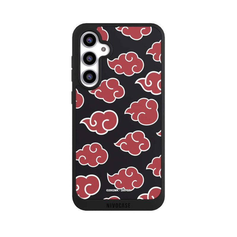 Galaxy S23 FE NIVOpure Akatsuki Pattern Black Big