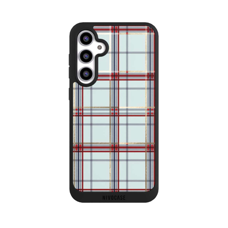 Galaxy S23 FE NIVOpure Tartan Blau