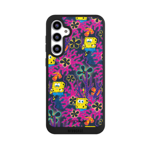 Samsung Galaxy S23 FE NIVOpure Spongebob - Coral Muster