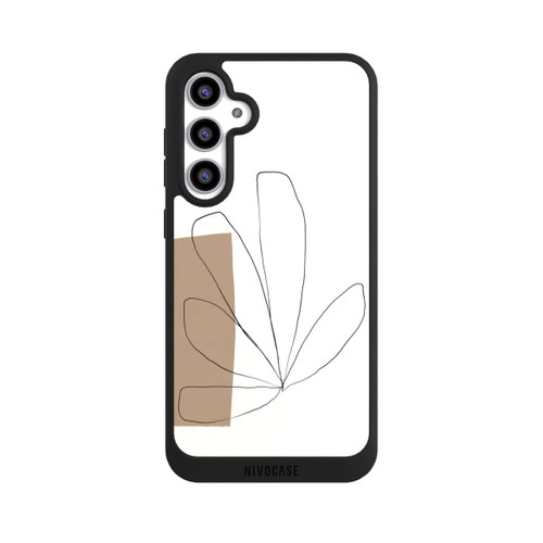 Samsung Galaxy S23 FE NIVOpure Blumen und Formen Nr. 2 - Anastasia Sawall