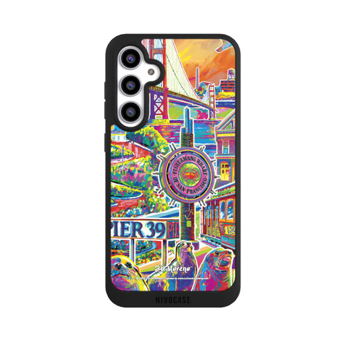 Samsung Galaxy S23 FE NIVOpure San Francisco Art By P.D. Moreno