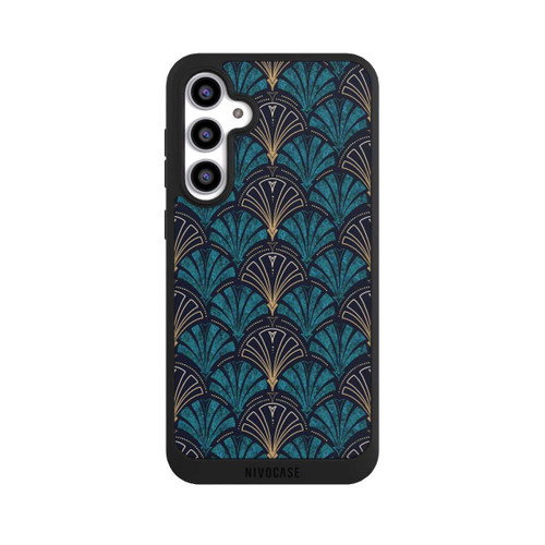 Samsung Galaxy S23 FE NIVOpure Éventails Art Déco Or