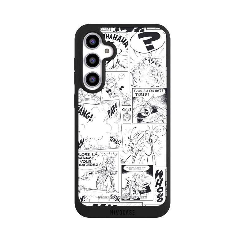 Galaxy S23 FE NIVOpure BD Astérix Blanc & Noir