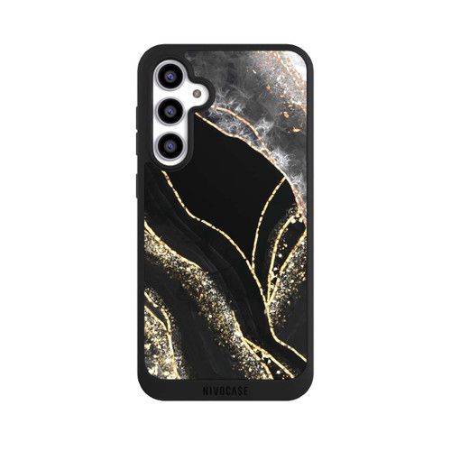 Samsung Galaxy S23 FE NIVOpure Dark Marble Gold