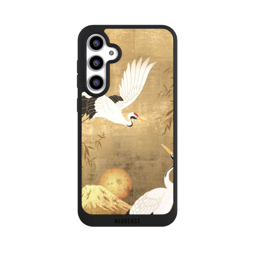 Samsung Galaxy S23 FE NIVOpure Kraniche Gold Japan 1