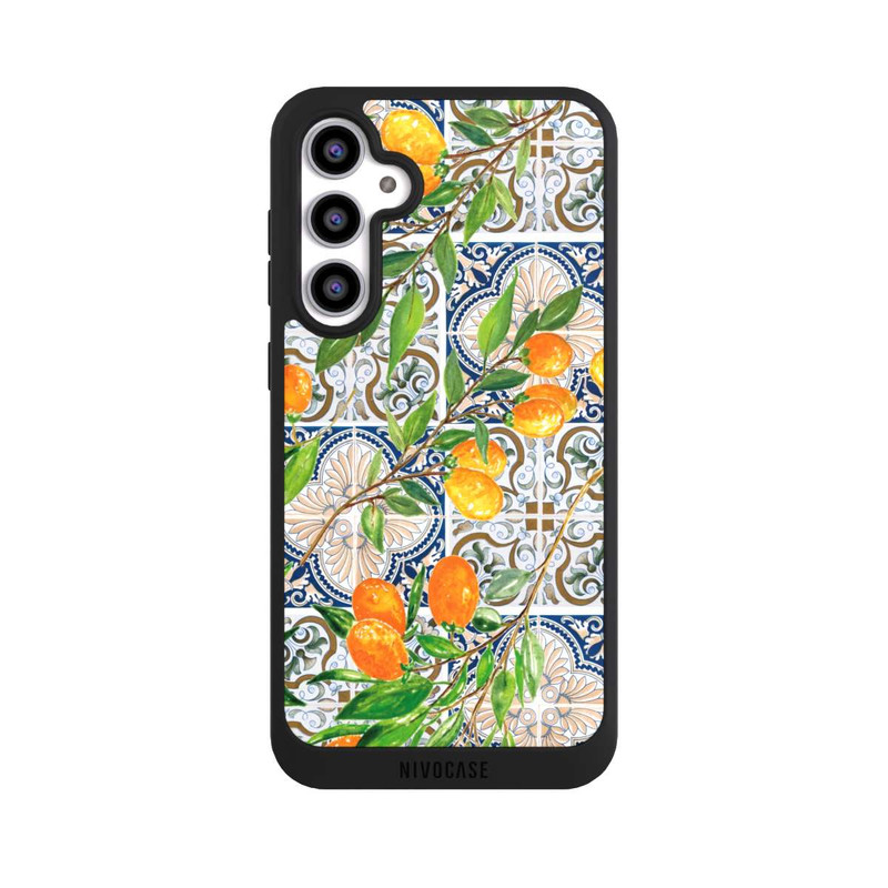 Galaxy S23 FE NIVOpure Griechische Orangen Muster