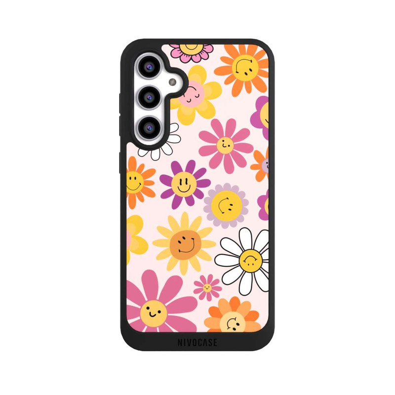 Galaxy S23 FE NIVOpure Smiles Pink Flowers