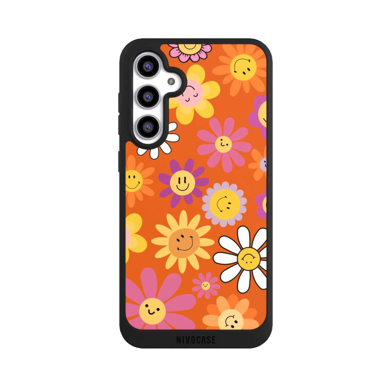 Galaxy S23 FE NIVOpure Smiles Orange Flowers