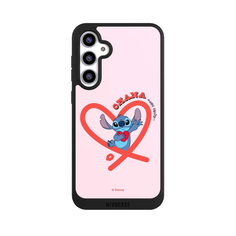 Galaxy S23 FE NIVOpure Stitch Ohana Pink Heart