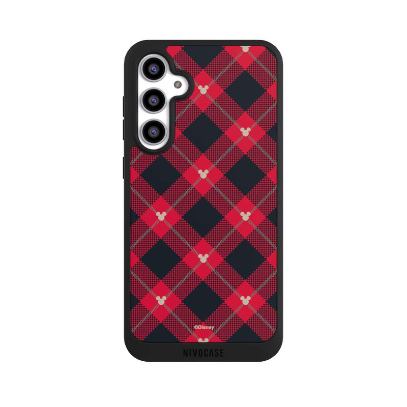 Galaxy S23 FE NIVOpure Mickey Weihnachtsmuster Rot