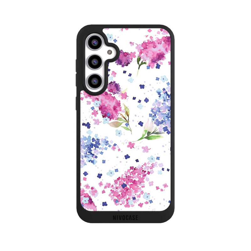 Galaxy S23 FE NIVOpure Floral Hydrangeas Lilac Pink